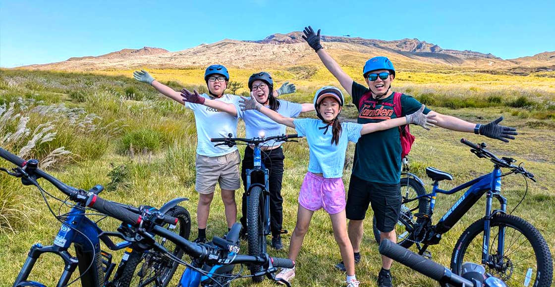 解放感たっぷり!アドベンチャーサイクル